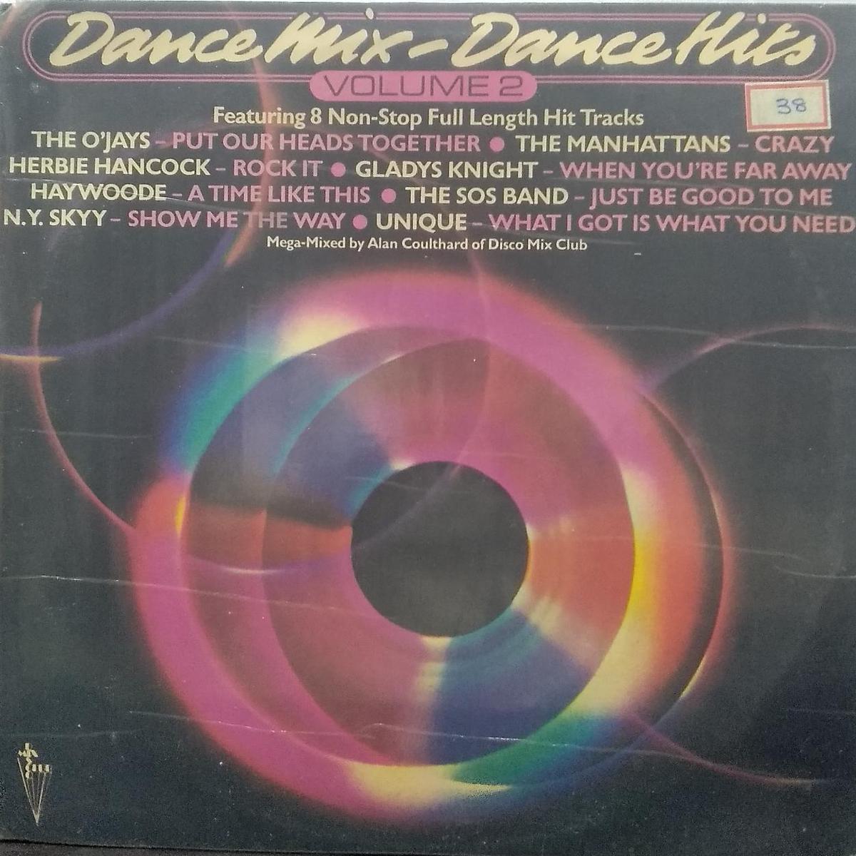 “DANCE MIX-DANCE HITS VOLUME 2” English vinyl LP