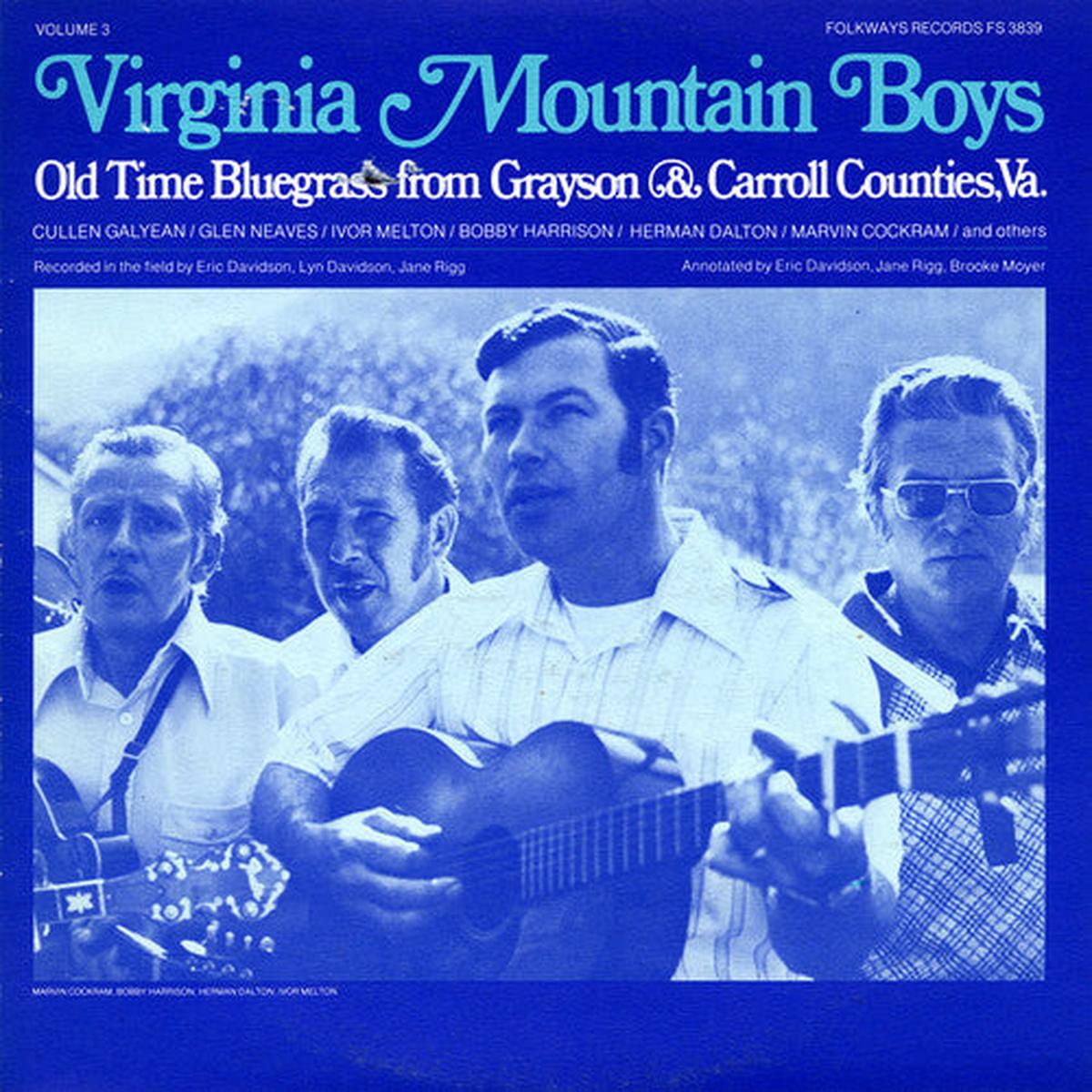 Virginia Mountain Boys- Virginia Mountain Boys: Old Time Bluegrass from